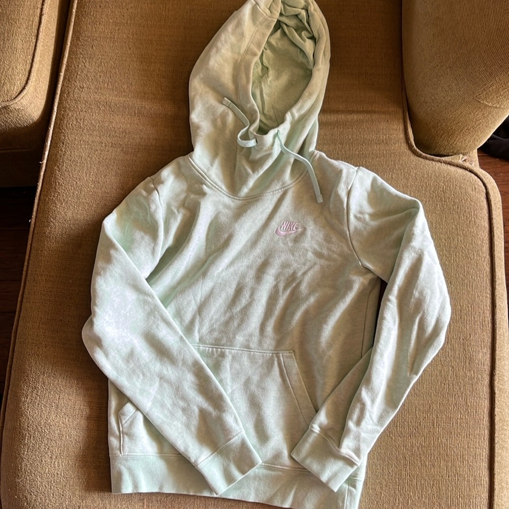 NWOT!!!! Mint Colored Nike Cowl Hoodie